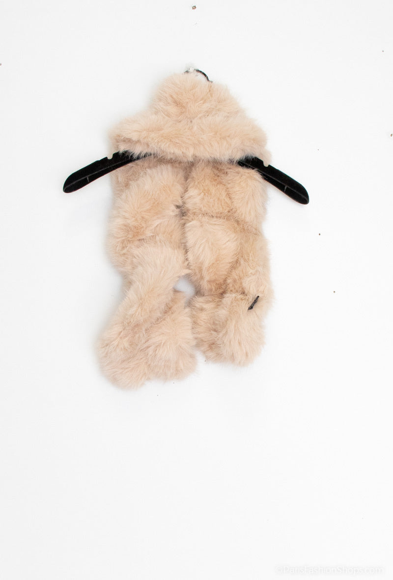 Luxe bontsjaal beige